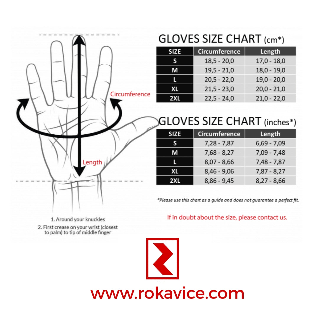 Master - Genuine Leather Motorbike Gloves - Prime Quality Leather - 3D Protection- Touch screen compatible